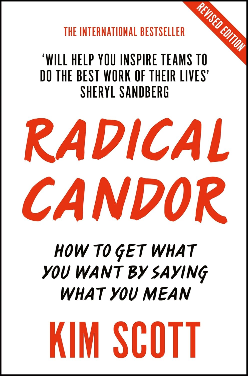 Book cover for Radical Candor