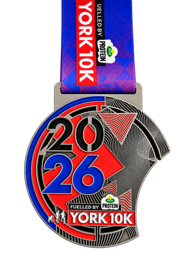 York 10K 2026 finisher medal
